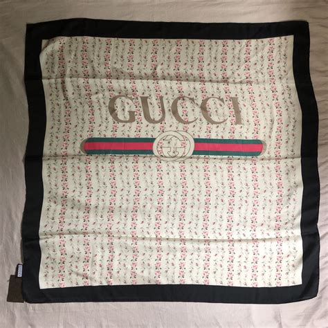 gucci firenze 1921 silk scarf